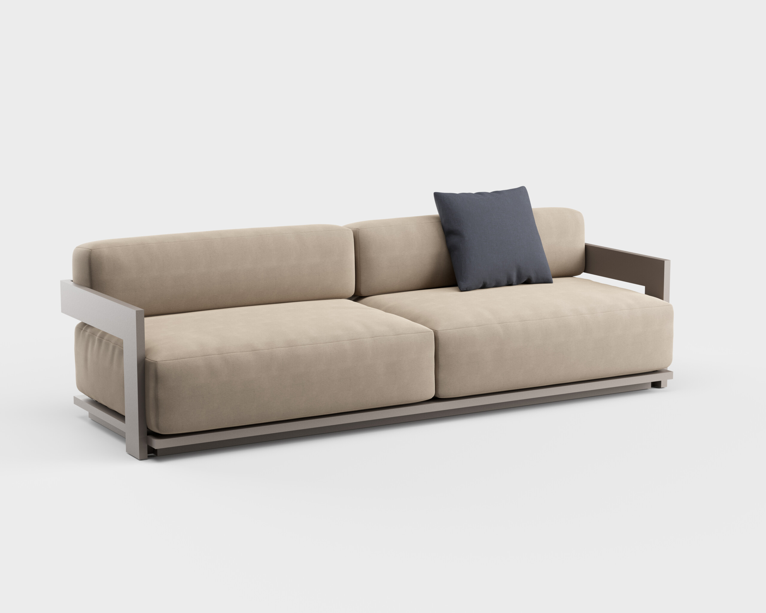Outdoor Furniture Luxury - Роскошный уличный диван из алюминия, современная