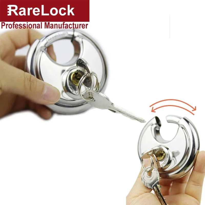 Outdoor Furniture Diy - Круглый стальной навесной замок с 2