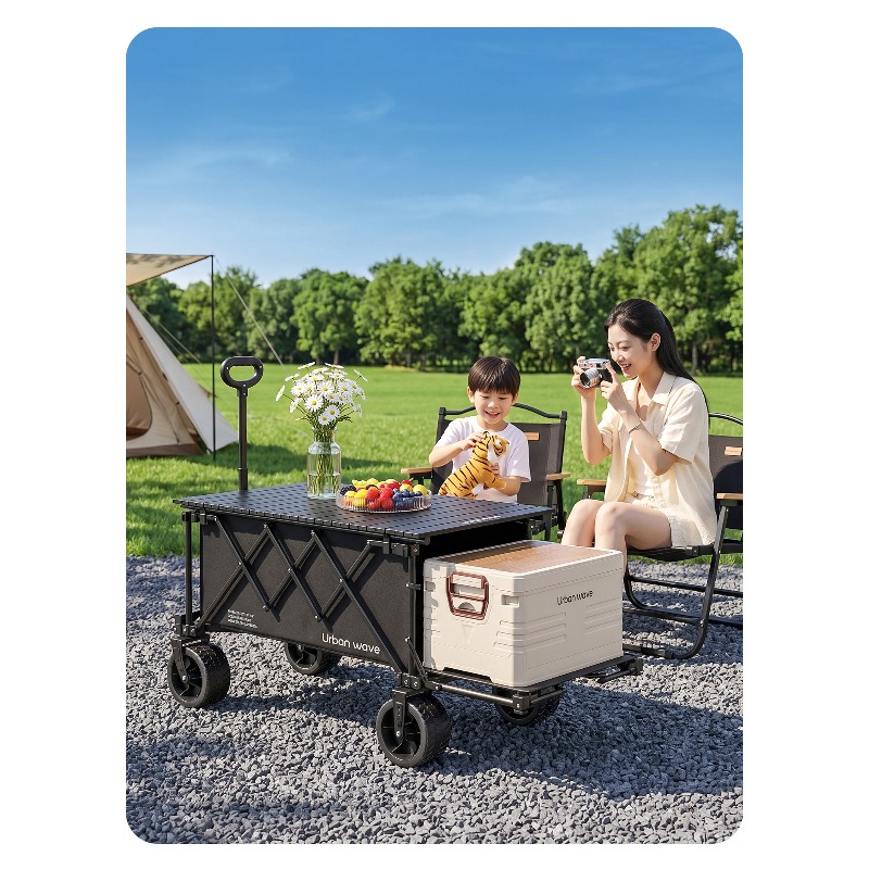 Складная тележка для кемпинга, – обзор и цена Outdoor Furniture Metal