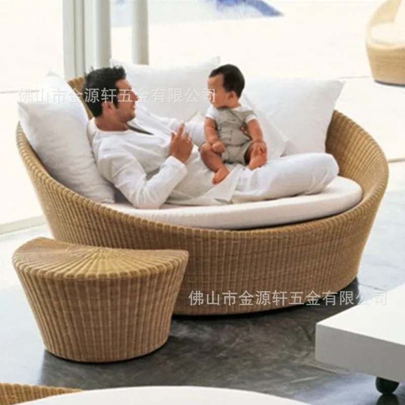 Круглая плетеная кушетка для о – обзор и цена Outdoor Daybed Furniture